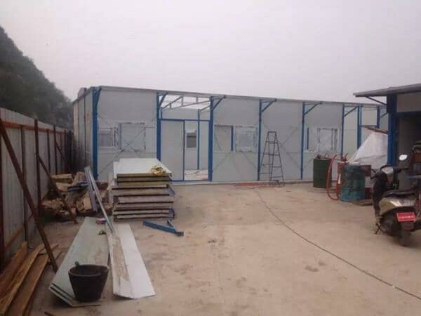 活动板房安装步骤