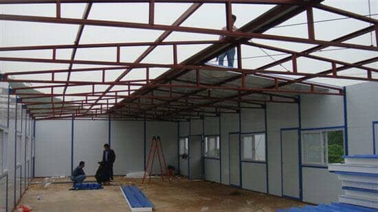 拉萨达孜区拆装式活动板房图片案例