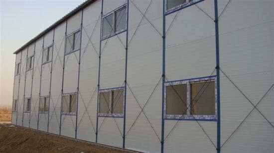 安装拉萨二层雅致活动板房图片案例