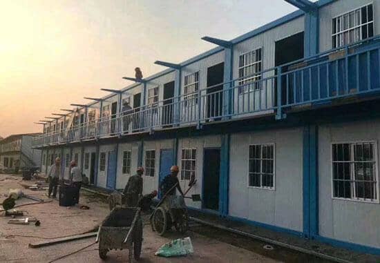 山南扎囊县拆装式集装箱活动房图片案例