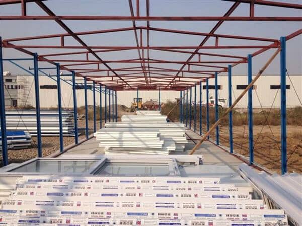 彩钢活动板房价钱低廉出口国外,产品无处不在