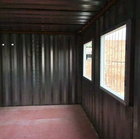 拉萨达孜区瓦楞钢板集装箱活动房图片案例