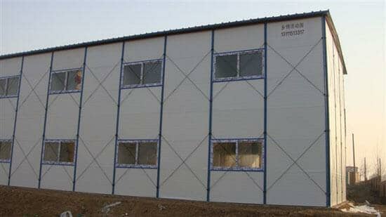 安装拉萨二层雅致活动板房图片案例