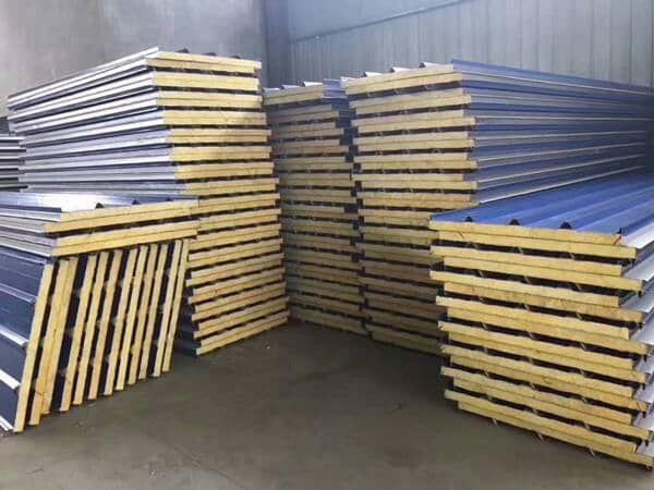 活动房杜绝火灾应选岩棉板建材