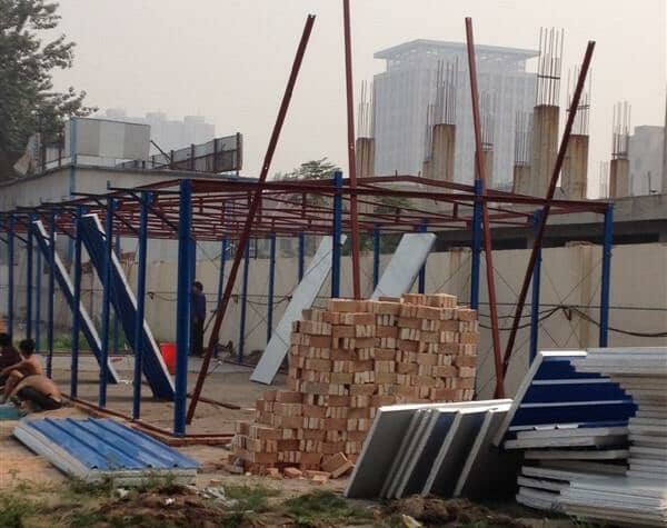 一层活动房骨架名称与介绍