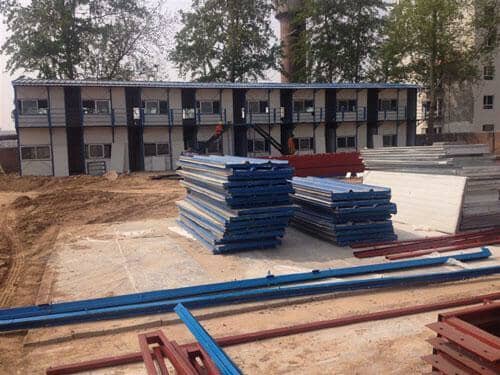 拉萨尼木县工地活动房图片案例