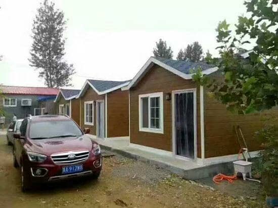 豪华活动房正面图