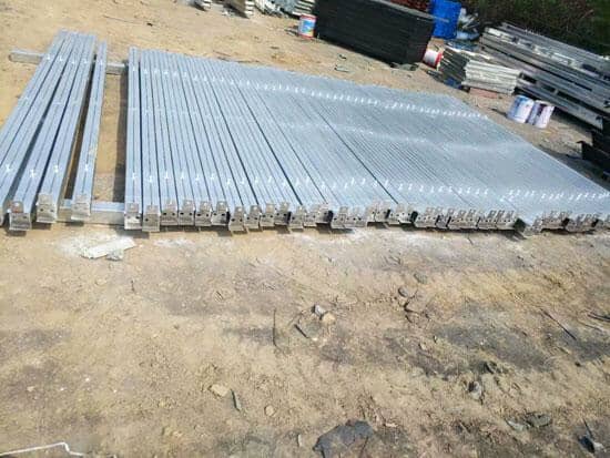 活动房一层立柱图