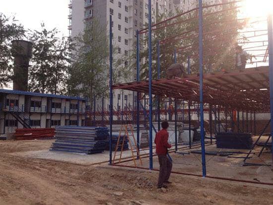 拉萨当雄县拆装式活动板房图片案例