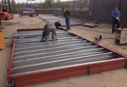 拉萨尼木县住人集装箱活动房图片案例