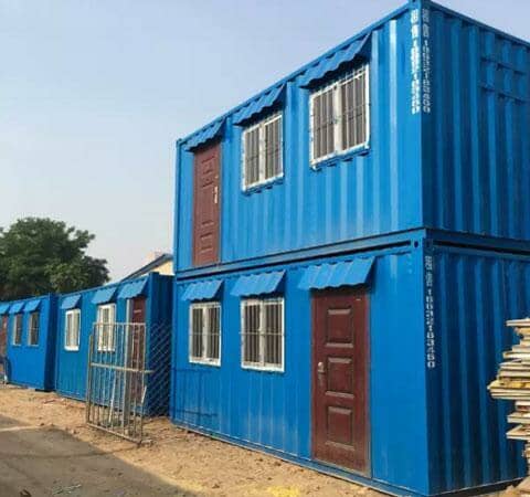 焊接式集装箱活动房图
