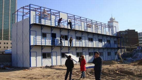 拉萨尼木县三层k式活动房图片案例