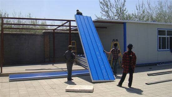 单层平顶型活动房图