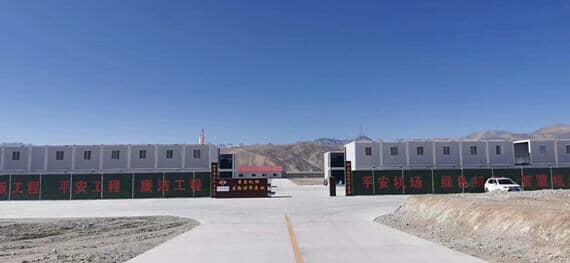 二层工地集装箱活动房图