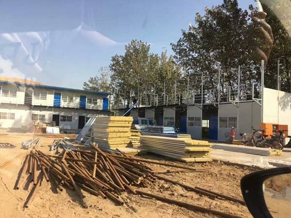 我公司组织彩钢活动房经营培训