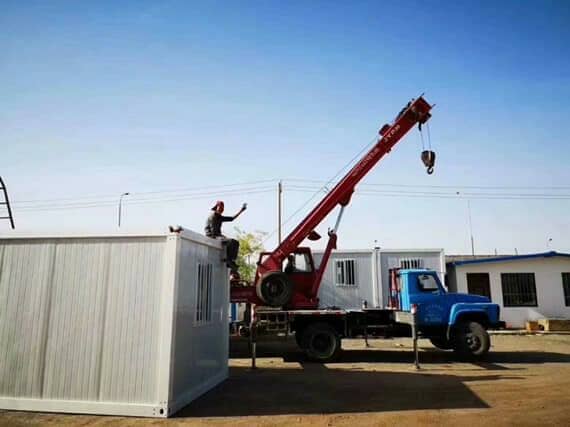 集装箱活动房有很好的平安性