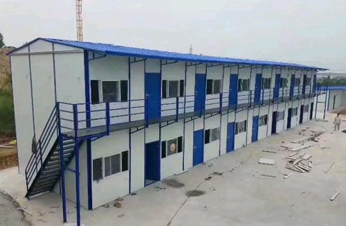 工地彩钢活动板房图