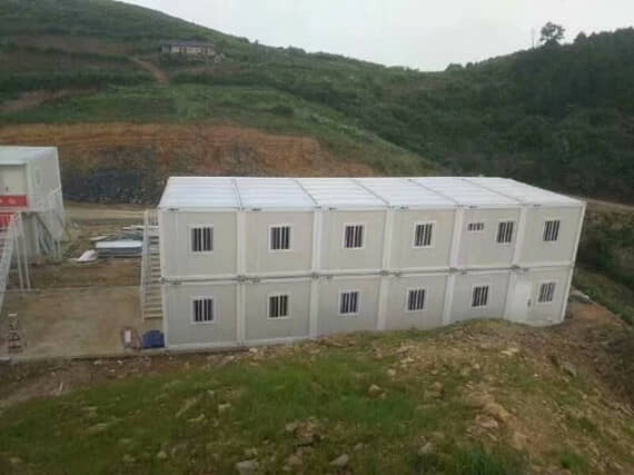 打包箱房顶部图