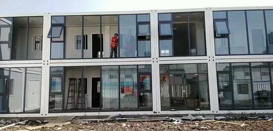 中铁标准集装箱活动房图