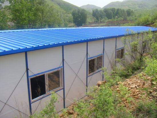 活动板房背面图