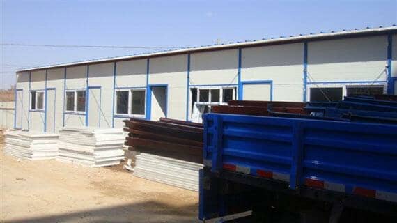 活动板房正面图