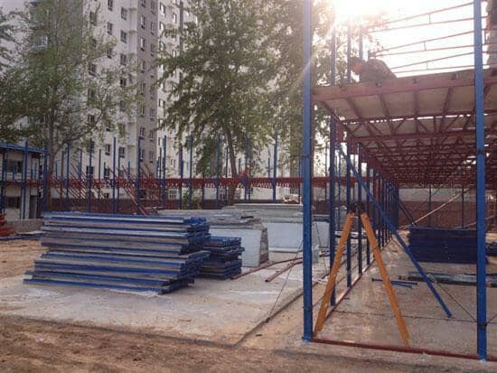 拉萨当雄县拆装式活动板房图片案例