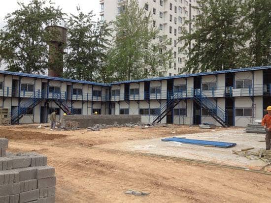 拉萨尼木县工地活动房图片案例