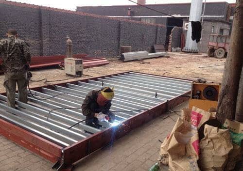 拉萨尼木县住人集装箱活动房图片案例