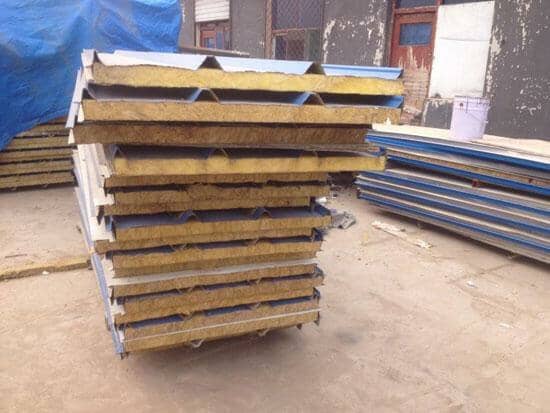 防火彩钢岩棉板图