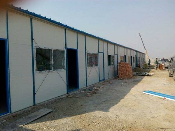 施工周期极短的活动房