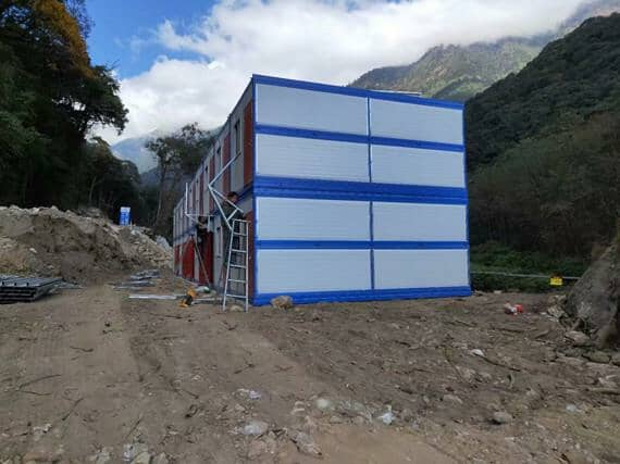 集装箱活动房比彩钢房抗风