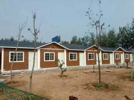 豪华活动房正面图