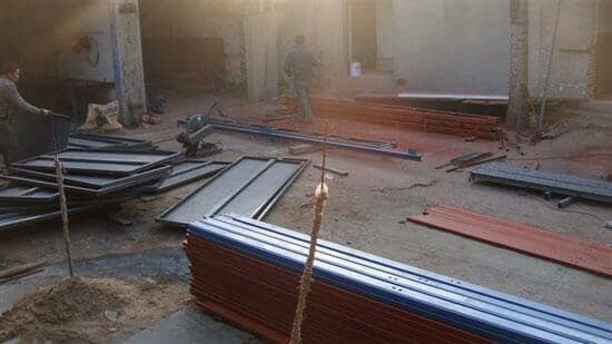 活动板房走廊板图片案例