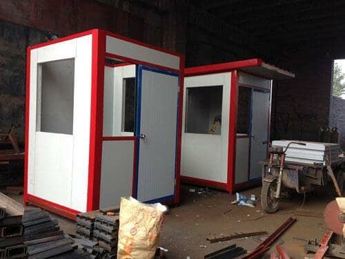 拉萨曲水县小型彩钢活动房图片案例