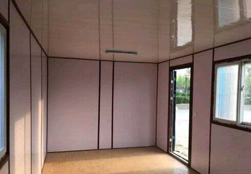 拉萨达孜区瓦楞钢板集装箱活动房图片案例