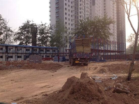 拉萨当雄县拆装式活动板房图片案例