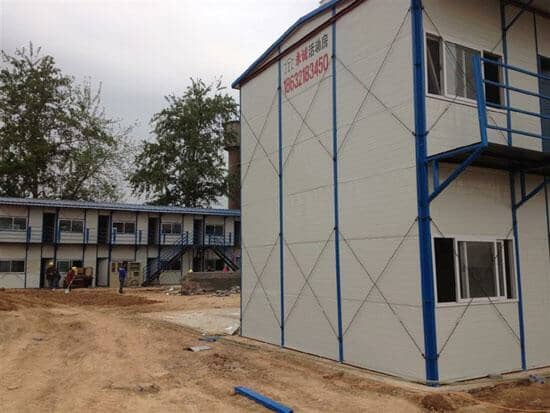拉萨尼木县工地活动房图片案例