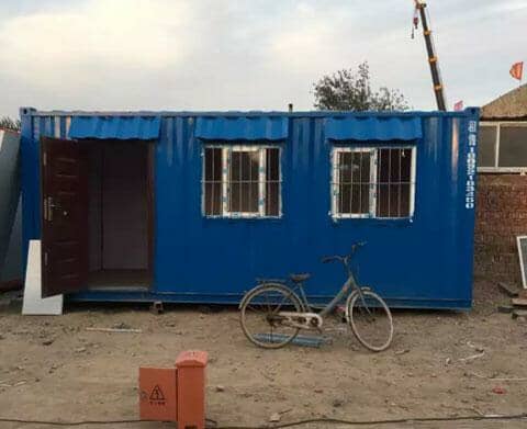 焊接式集装箱活动房图