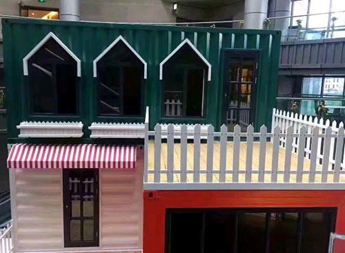 集装箱活动房是世外桃源里的房屋图