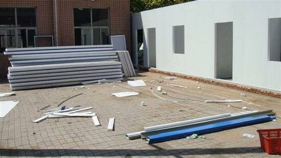 拉萨曲水县彩钢房图片案例