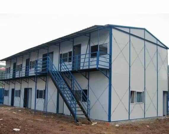 双层K式活动板房图