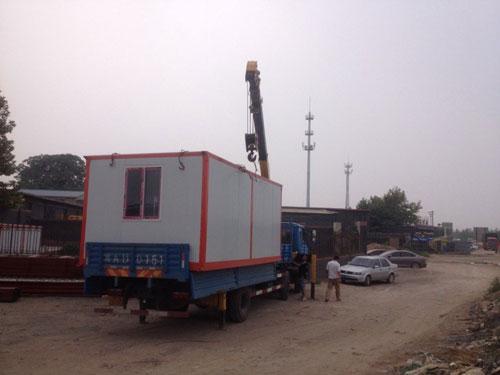 环卫工休息的集装箱活动房图