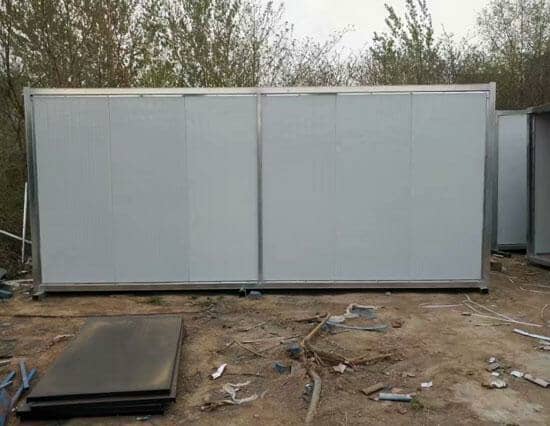 钢架为银色80*80方管