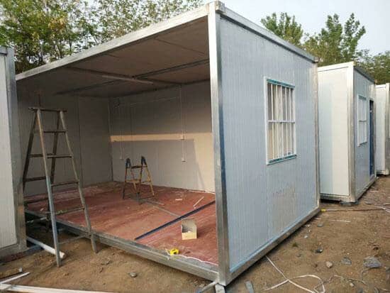 拉萨曲水县组合式办公室集装箱活动房图片案例