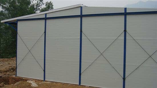 活动板房山墙为4k*3p图