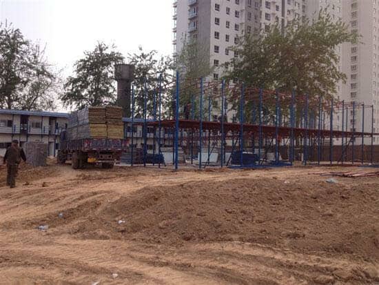 拉萨当雄县拆装式活动板房图片案例