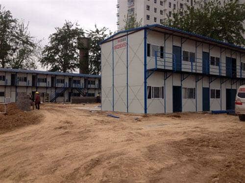 拉萨尼木县工地活动房图片案例