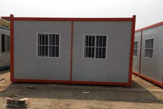 拉萨林周县住人集装箱活动房图片案例