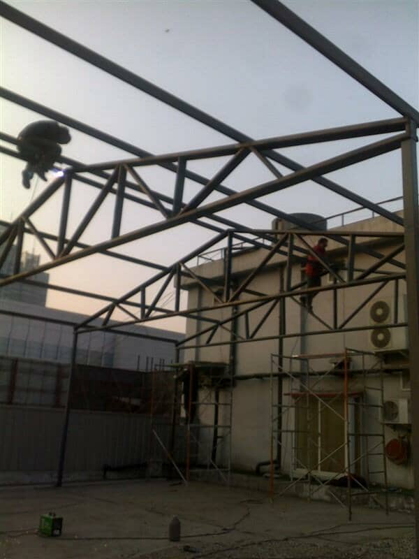 钢骨架檩条与檩条之间的间距为1m以下