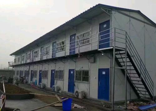 彩钢活动板房图